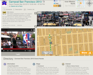PlaceGuide NBA Brand Engagement at Carnival SF
